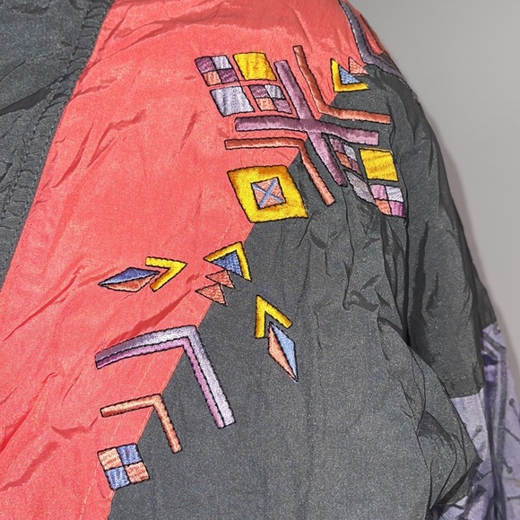 Vintage 80s 90s Canyon Aztec One Piece Ski Suit - Picture 4 of 16